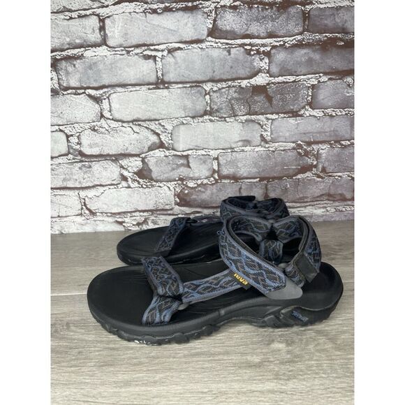 Teva Hurricane 4 Wavy Trail Navy Blue Hiking Sandals 1093379 Men Sz 7M US/39.5EU main image 8